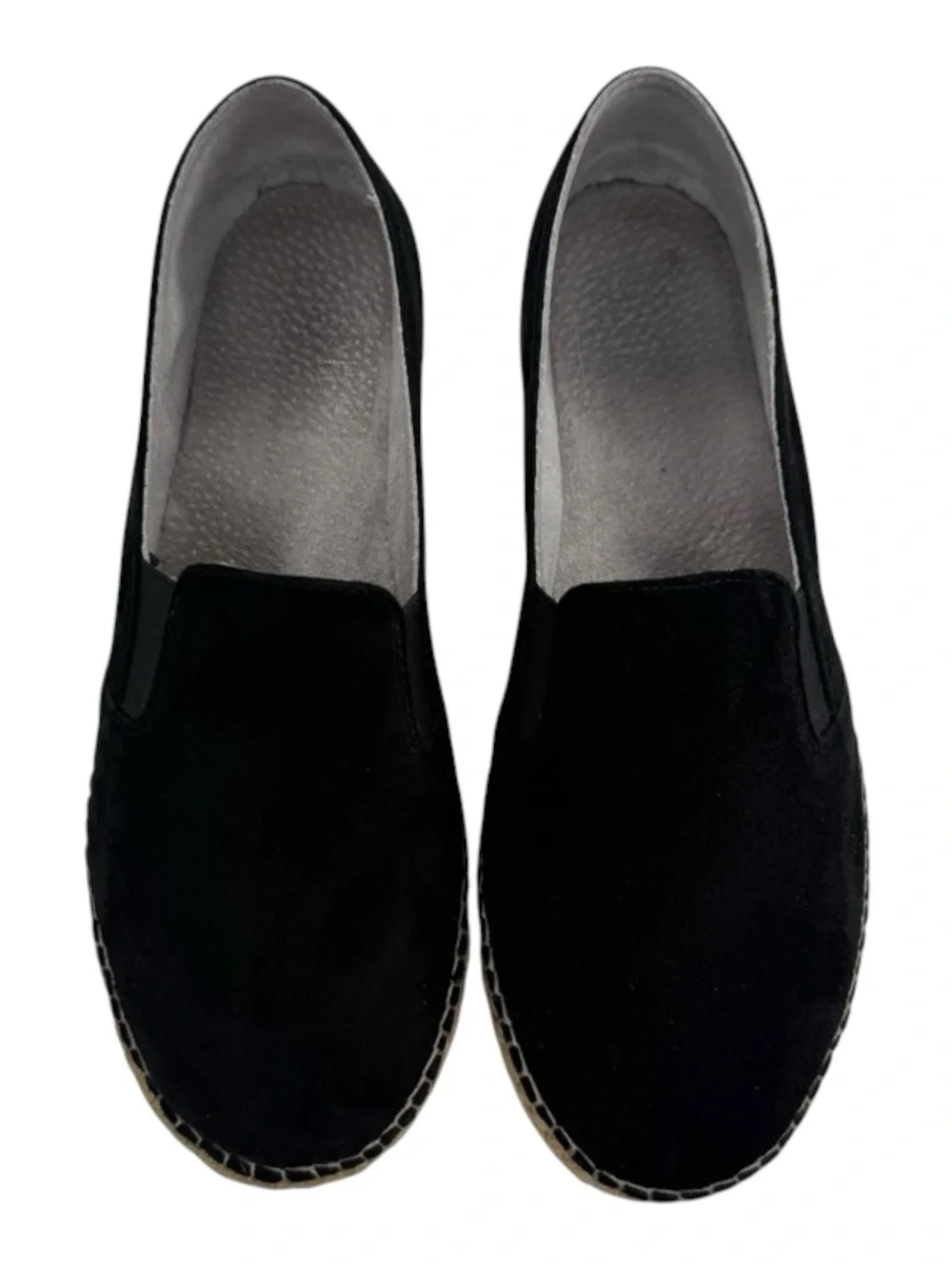 Cruz’n Shoes by Menorquinas USA 𖦹 Double Sole Espadrilles 𖦹 Black Suede 𖦹 37